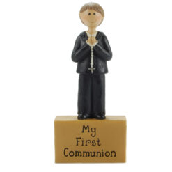 103-91032 MY FIRST COMMUNION' BOY ON BLOCK