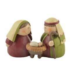 138-87891 MARY/JOSEPH W/BABY IN MANGER