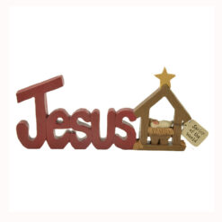 138-87928 JESUS' MANGER W/STAR