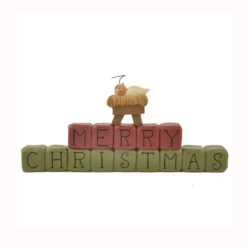 138-87937 ‘MERRY CHRISTMAS' BLOCKS W/JESUS