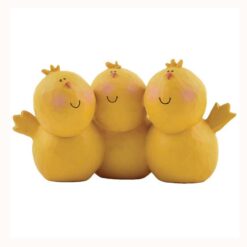 141-88355 THREE SMILING CHICKS