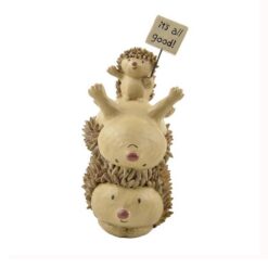 1412-89339 'IT'S ALL GOOD!' STACKED HEDGEHOGS