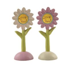 143-88533 S/2 'LOVE YOU' FLOWERS ON BASE
