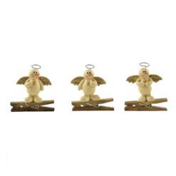 148-55064 CLIP-S/3 SNOWMEN ANGELS (M4)
