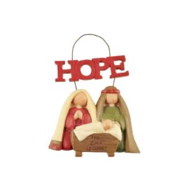 148-55095 ORN-HOPE W/HOLY FAMILY (M4)
