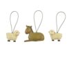148-55105 ORN-S/3 SHEEP/DONKEY