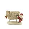 148-89099 JOY SHEEP W/SANTA ON BASE (M2)