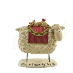 148-89103 'HEAVENLY FLEECE' SHEEP W/CAT (M2)