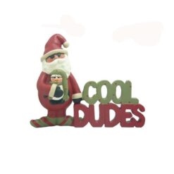 148-89111 'COOL DUDES' W/SANTA/PENGUIN