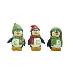 148-89116 S/3 'COOL/CHILLIN' PENGUINS