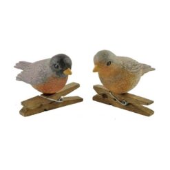 1488-55073 Set of 2 Robins Clips