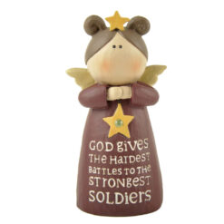 1488-88462 GOD GIVES' ANGEL W/JEWELED STAR