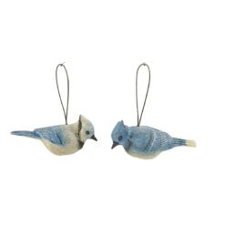 1488-88999 Set of 2 Blue Jays Ornaments