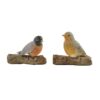1488-89002 Set of 2 Robins On Branch