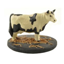 1488-89163 cow on round base