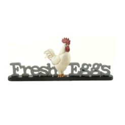1488-89170 'FRESH EGGS' W/ROOSTER