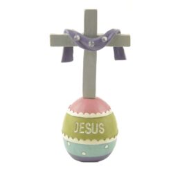 151-89264 JESUS EASTER EGG W/CROSS