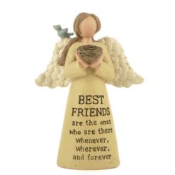 154-10224 'BEST FRIENDS' ANGEL W/NEST