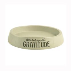 1811-12119 START TODAY WITH GRATITUDE CANDLE HOLDER