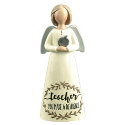 191-12096 “TEACHER” ANGEL WITH BIRD (M4)