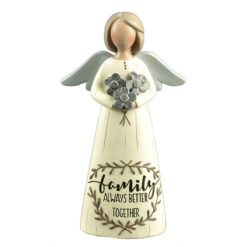 191-12097 “FAMILY” ANGEL HOLDING FLOWERS (M4)