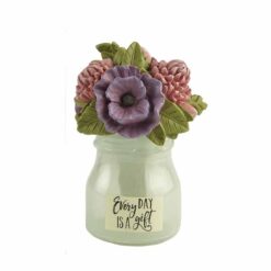 191-12139 "EVERYDAY IS A GIFT" FLOWERS IN VASE