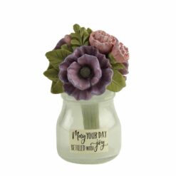 191-12140 MAY YOUR DAY BE FILLED WITH JOY FLOWERS IN VASE