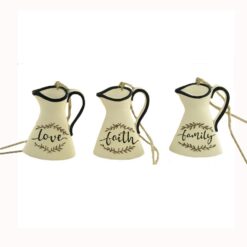 191-12225 S/3 pitcher orn w jute
