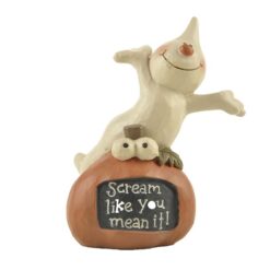 156-89528 'SCREAM' JACKOLANTERN W/GHOST (M4)