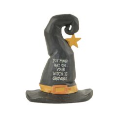156-89780 'WITCH IS SHOWING' WITCH HAT (M4)