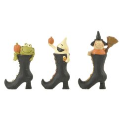 156-89786 S/3 FROG/GHOST/WITCH IN SHOE