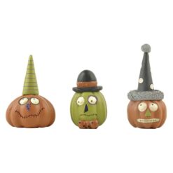 156-89855 S/3 JACKOLANTERNS W/HATS (M2)