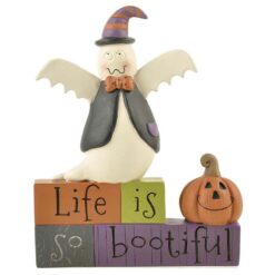 156-89856 'BOOTIFUL' BLOCKS W/GHOST/PUMPKIN