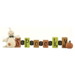 156-89879 'SPOOKY' BEAD BLOCK W/GHOST (M4)