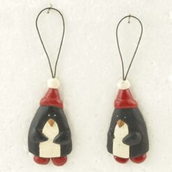 158-51616 Ornament-S/2 PENGUINS