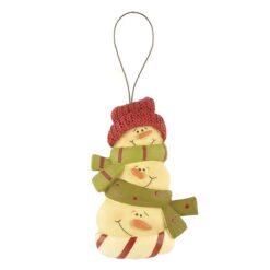 158-51640 SMAN 3-FACE STACK 4" RSN Ornament
