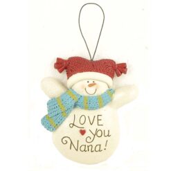 158-51659 Ornament-NANA SNOWMAN 
