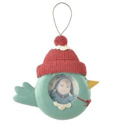 158-51664 Ornament-BLUE BIRD FRAME