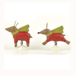 158-89798 S/2 FLYING REINDEER
