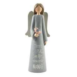 181-11576 "NANA" angel with bird