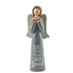 181-11586 "AUNT" angel with butterfly