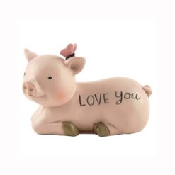 181-11588 "LOVE YOU" lying pig