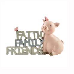 181-11590 "FAITH FAMILY FRIENDS" pig