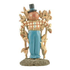 186-11648 SCARECROW WITH CORN STALKS