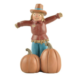 186-11649 SCARECROW WITH PUMPKINS