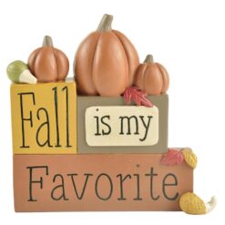 186-11762 "FALL IS MY FAVORITE" BLOCK