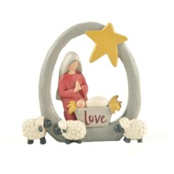 188-11892 MARY/JESUS WITH SHEEP