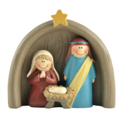 188-11964 HOLY FAMILY WITH CRECHE (M2)