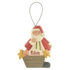 188-52017 Ornament-SANTA AND JESUS
