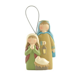 188-52033 Ornament-HOLY FAMILY WITH LANTERN (M4)